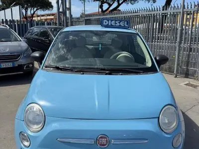Usata Fiat 500 95 CV (69 kW) 2011 Blu Berlina