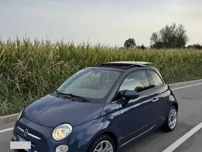 Usata Fiat 500 Lounge 95 CV (69 kW) 2014 Bluazzurro Utilitaria