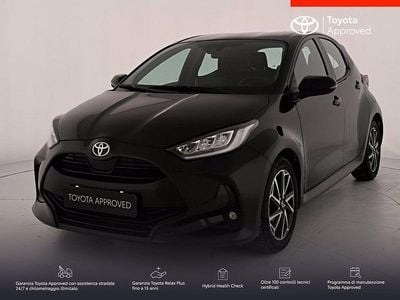 Usata Toyota Yaris Trend 72 CV (52 kW) 2022 Nero Utilitaria