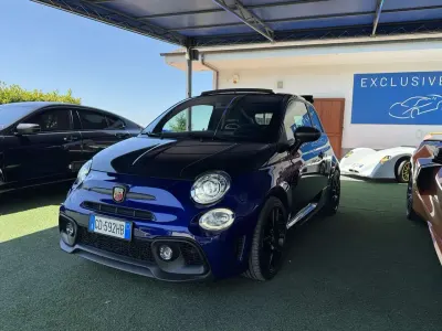 Usata Abarth 595C Competizione 179 CV (131 kW) 2018 Blu/azzurro Cabrio