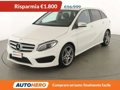 Usata Mercedes B220 Premium 184 CV (135 kW) 2015 Bianco Monovolume