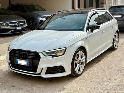 Usado Audi A3 S-Line 150 CV (110 kW) 2017 Blanco Berlina