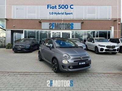 Usata Fiat 500C Sport 70 CV (51 kW) 2021 Grigio Cabrio