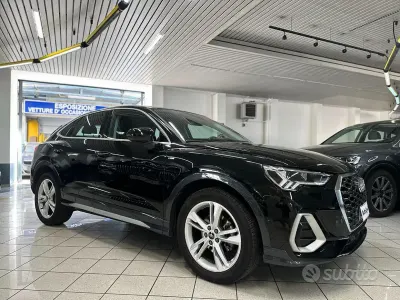 Usata Audi Q3 S-Line 150 CV (110 kW) 2023 Nero mythos SUV