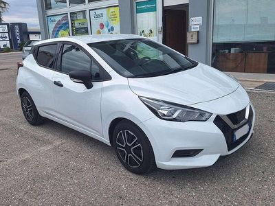 Usata Nissan Micra Acenta 92 CV (67 kW) 2021 Bianco Utilitaria