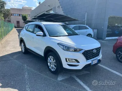 Usata Hyundai Tucson XPrime 116 CV (85 kW) 2020 Bianco pastello SUV