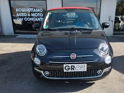 Usata Fiat 500C Lounge 69 CV (50 kW) 2018 Nero Cabrio