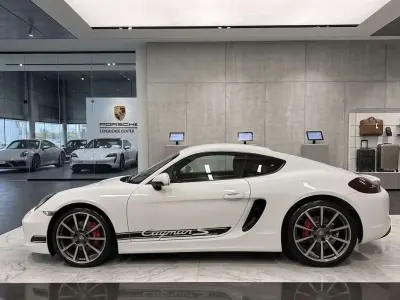 Usata Porsche Cayman S 340 CV (250 kW) 2016 Bianco Coupé