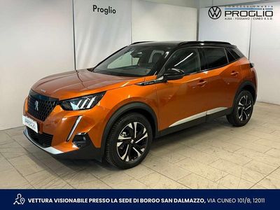 Usata Peugeot 2008 GT 131 CV (96 kW) 2020 Arancione SUV
