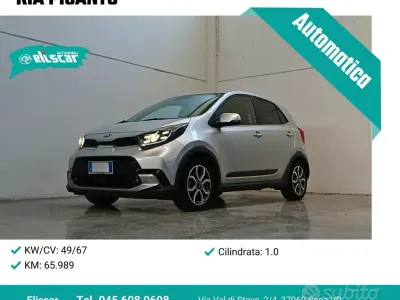 Usado Kia Picanto X-Line 67 CV (49 kW) 2021 Gris Utilitario