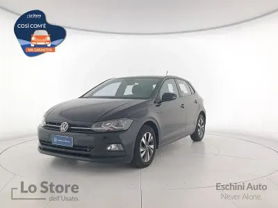 Begagnad VW Polo Comfortline 95 HK (69 kW) 2021 Svart Halvkombi