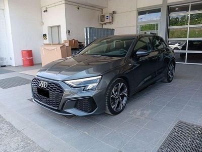 Usata Audi A3 Sportback e-tron S-Line 150 CV (110 kW) 2021 Grigio Utilitaria