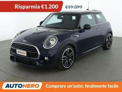 Usata Mini Cooper 136 CV (100 kW) 2019 Blu Utilitaria