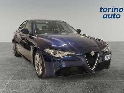 Usata Alfa Romeo Giulia Super 180 CV (132 kW) 2018 Blu/azzurro Berlina