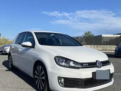 Usata VW Golf VI GTD 170 CV (125 kW) 2011 Bianco Utilitaria