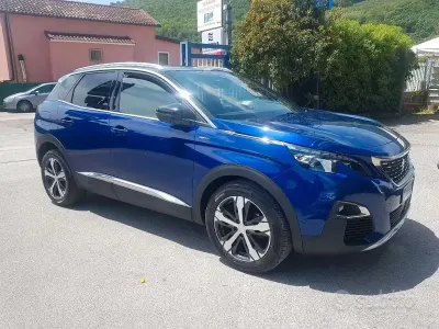 Brugt Peugeot 3008 GT-line 120 HK (88 kW) 2017 Blå SUV
