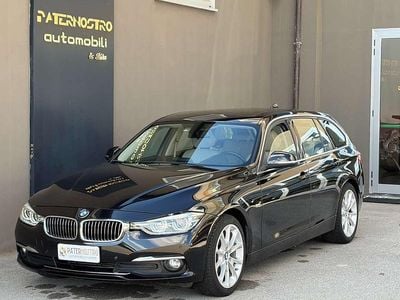 Usata BMW 320 Luxury Line 190 CV (139 kW) 2017 Nero Station wagon
