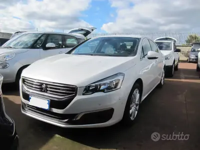 Usata Peugeot 508 Business-Line 120 CV (88 kW) 2017 Bianco Berlina