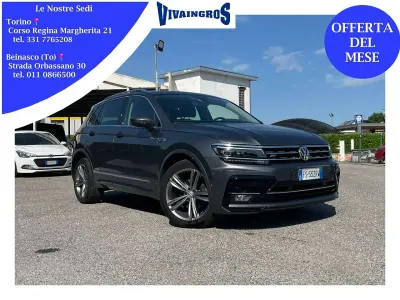Usata VW Tiguan R-line 150 CV (110 kW) 2018 Grigio SUV