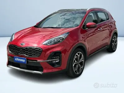 Usata Kia Sportage GT-Line 136 CV (100 kW) 2021 Rosso SUV
