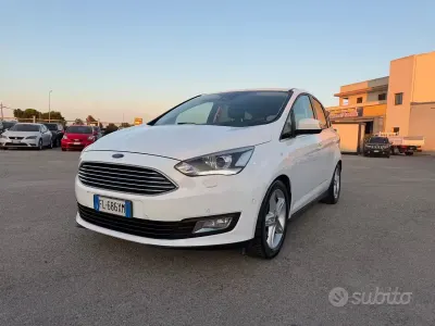 Usata Ford C-MAX Titanium X 120 CV (88 kW) 2017 Bianco Monovolume