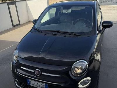 Usata Fiat 500 Lounge 105 CV (77 kW) 2016 Nero Utilitaria