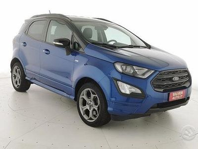 Begagnad Ford Ecosport ST-Line 125 HK (91 kW) 2018 Blå SUV