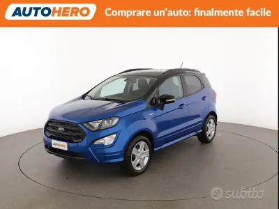 Usata Ford Ecosport ST-Line 125 CV (91 kW) 2019 Blu SUV