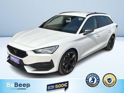 Usata Cupra Leon 150 CV (110 kW) 2024 Bianco pastello Station wagon