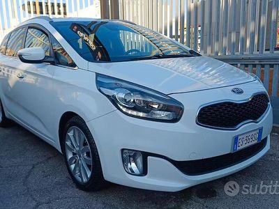 Usata Kia Carens 136 CV (100 kW) 2013 Bianco Monovolume