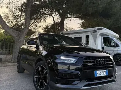 Usata Audi Q3 S-Line 150 CV (110 kW) 2016 Nero SUV