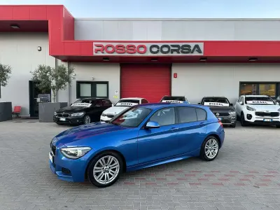 Usata BMW 116 M Sport 116 CV (85 kW) 2012 Estoril blau Utilitaria