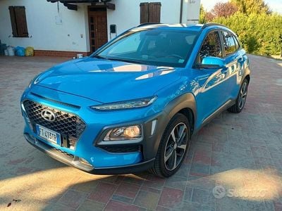 Usata Hyundai Kona Comfort 116 CV (85 kW) 2019 Blu/azzurro SUV