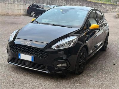 Usata Ford Fiesta ST-Line 140 CV (102 kW) 2018 Nero Utilitaria