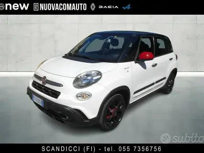 Usata Fiat 500L Cross 95 CV (69 kW) 2020 Bianco Monovolume