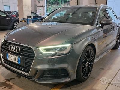 Usata Audi A3 S-Line 150 CV (110 kW) 2016 Grigio Berlina