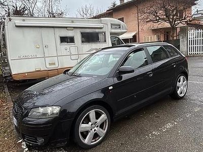 Usado Audi A3 140 CV (102 kW) 2006 Negro Utilitario