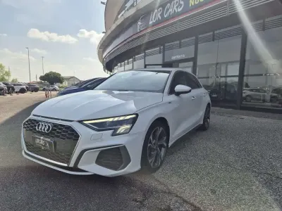 Usata Audi A3 S-Line 150 CV (110 kW) 2022 Bianco Berlina