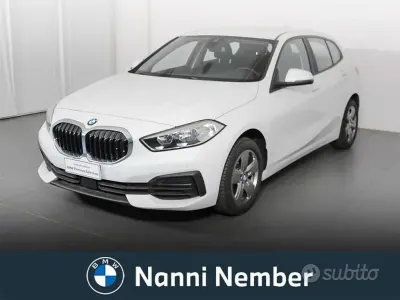 Usata BMW 116 Advantage 116 CV (85 kW) 2022 Bianco Utilitaria