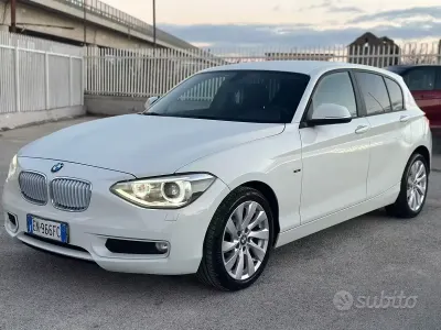 Usata BMW 125 218 CV (160 kW) 2012 Bianco Utilitaria