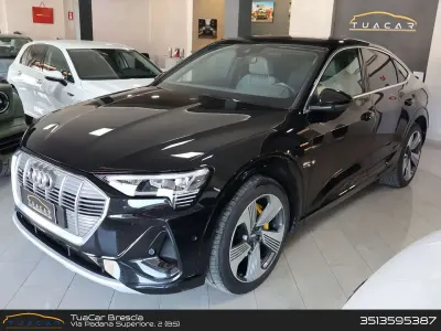 Usata Audi e-tron S-Line 158 kW (215 CV) 2020 Nero SUV