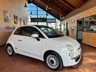 Usata Fiat 500 Lounge 69 CV (50 kW) 2008 Bianco Berlina