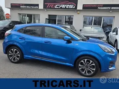 Begagnad Ford Puma ST-Line 120 HK (88 kW) 2021 Blå SUV
