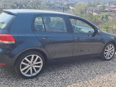 Usata VW Golf VI 170 CV (125 kW) 2009 Blu Utilitaria