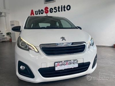 Usata Peugeot 108 Allure 69 CV (50 kW) 2019 Bianco Berlina