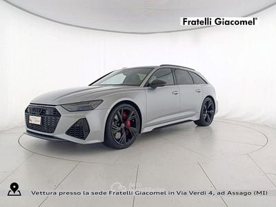 Nuova Audi RS6 Performance 630 CV (463 kW) 2025 Argento fioretto metallizzato Station wagon