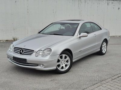Usata Mercedes CLK320 Elegance 218 CV (160 kW) 2003 Argento Coupé