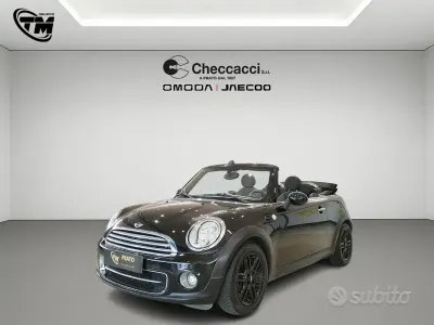 Usata Mini Cooper D Cabriolet 111 CV (81 kW) 2015 Nero Cabrio