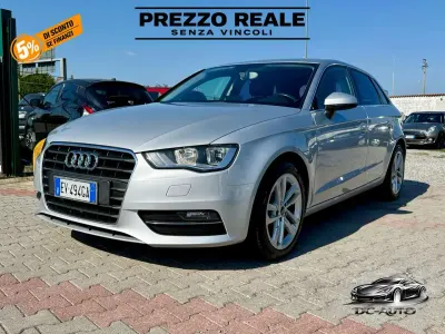 Usata Audi A3 Ambiente 105 CV (77 kW) 2014 Argento Berlina