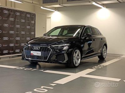Usata Audi A3 S-Line 150 CV (110 kW) 2024 Nero Berlina